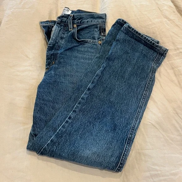 Agolde Pinch Waist High Rise Kick in Placebo - Picture 6 of 6